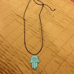 Hamsa Turquoise necklace