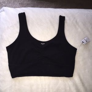 Express black half shirt