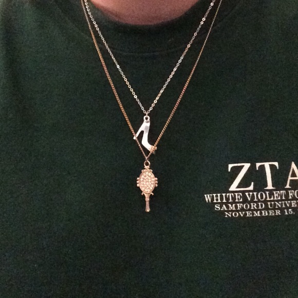 bundled necklaces