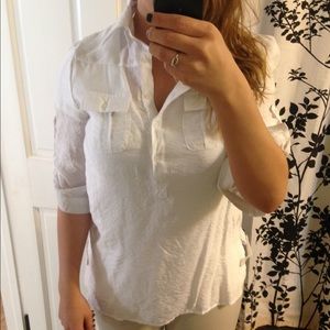 White button up