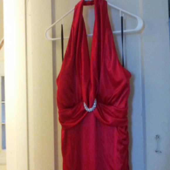jcpenney Dresses Jcpenny Red Prom Dress Size Xl Poshmark