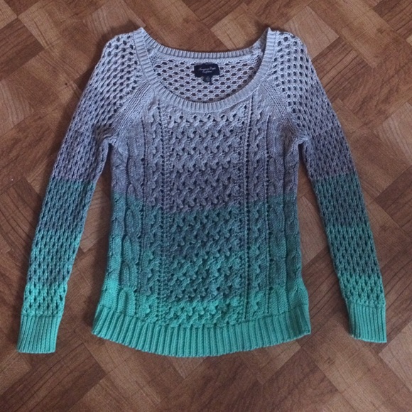 American Eagle ombré sweater