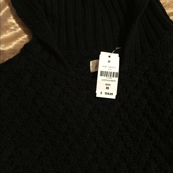 LF Hooded black sweater - Picture 3 of 4