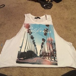 White California tank top