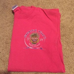 Pink pineapple Willy's shirt