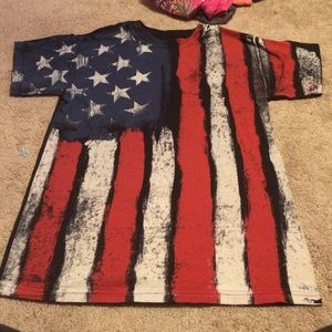 American flag shirt