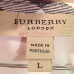 Burberry white shirt