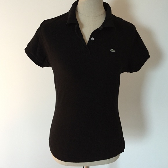 Lacoste Tops - Black Lacoste Shirt