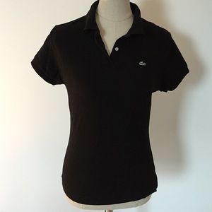 Black Lacoste Shirt