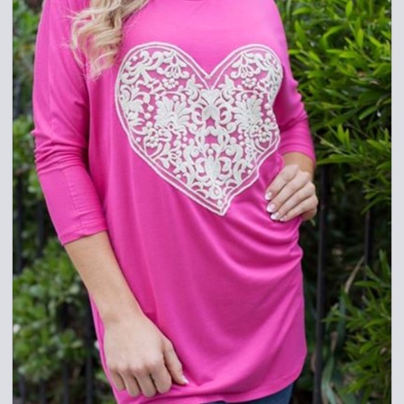 SMALL-3X!! Follow Your Heart Top