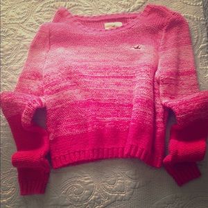 Hollister cropped sweater