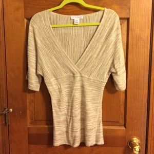 White House Black Market glitter sweater.