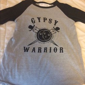 Gypsy Warrior baseball tshirt