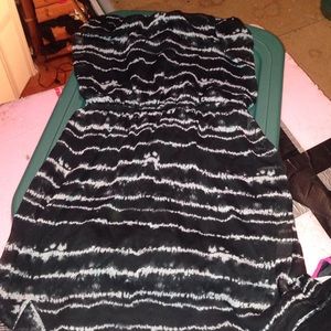 Strapless express dress