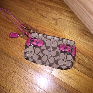 Coach wristlet