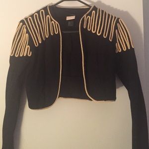 Military inspired Cropped Jacket