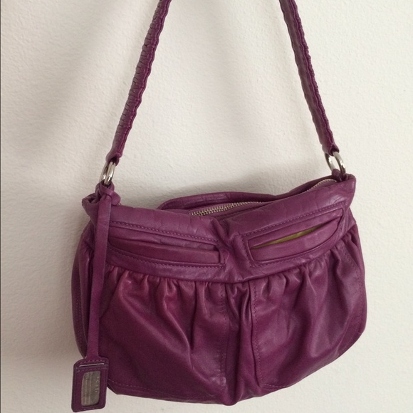 🚫SOLD🚫Purple DKNY leather purse