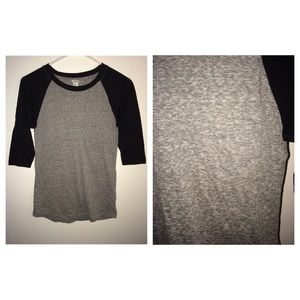 Baseball tee like shirt