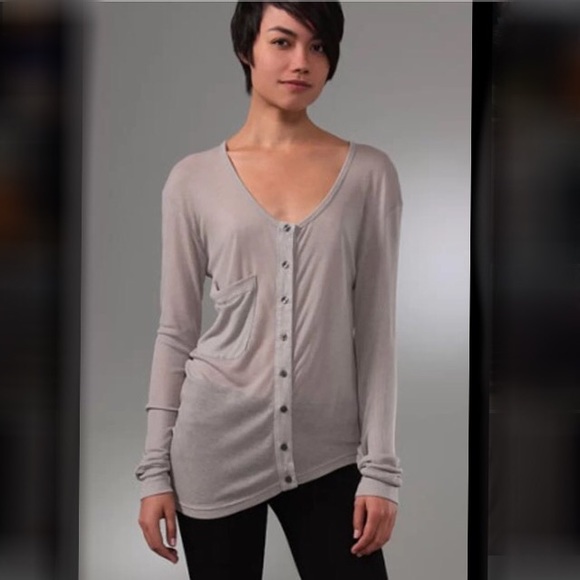 New never worn Zara cardi slouchy  asymmetric fun