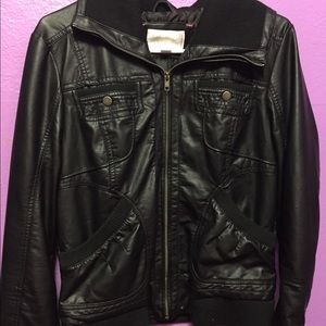 Black Leather Jacket :)