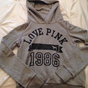 Grey PINK sweatshirt