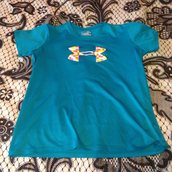Blue under armour t-shirt
