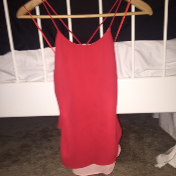 Zara semi-halter top