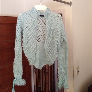 Open cardigan