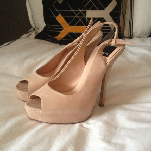 Dolce vita blush peep toe heels