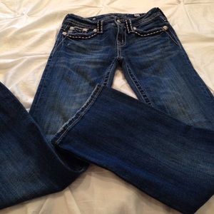 Boot cut miss me jeans. Girls