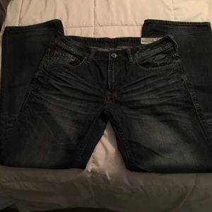 Buffalo relaxed 33w-32L dark blue jeans men's