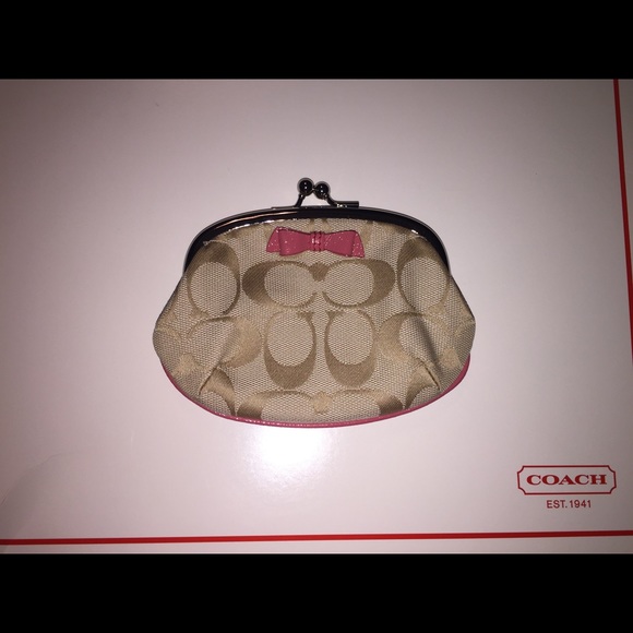 Authentic Coach coin purse. NWT