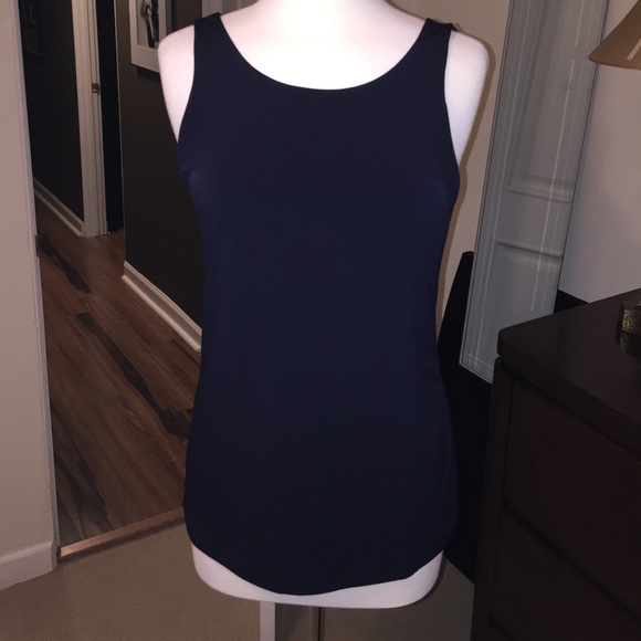 Navy Blue lined tank NWT - Picture 1 of 4