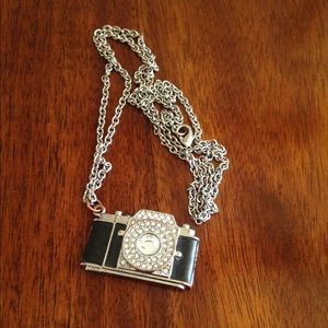 Cute Camera Necklace With A Long Chain