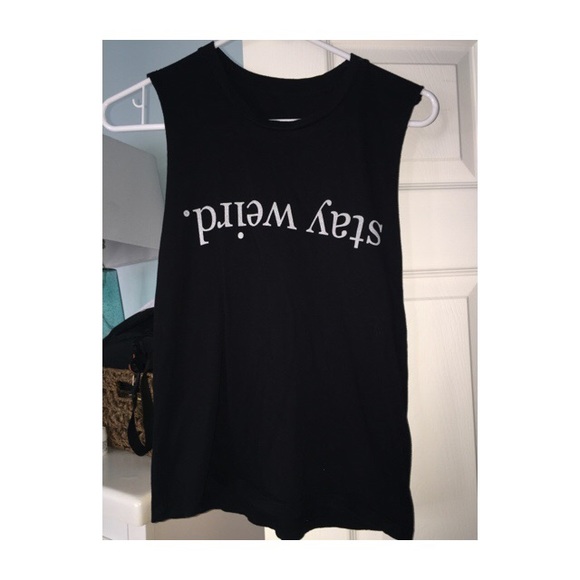 Brandy Melville 'Stay Weird' Tank