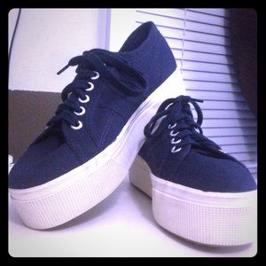 Superga platform sneakers