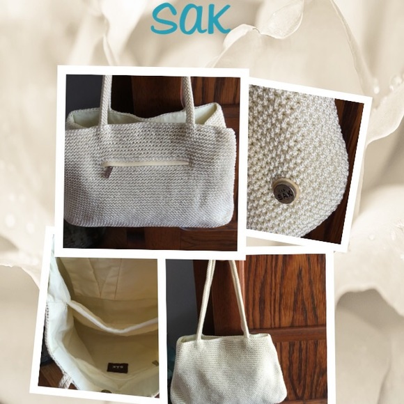 The Sak Handbags - The SAK Ivory summer handbag.