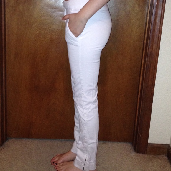 White Trousers by Zara