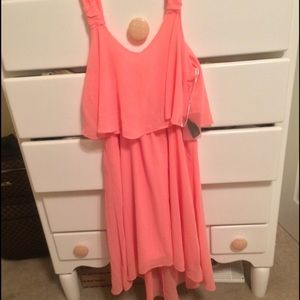 Forever 21 Calypso Coral "Flowy" Day Dress
