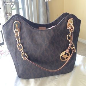 AUTHENTIC Michael Kors Lily Monogram Purse