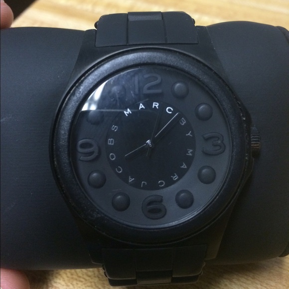 Black Marc by Marc Jacobs watch(stainless steel)
