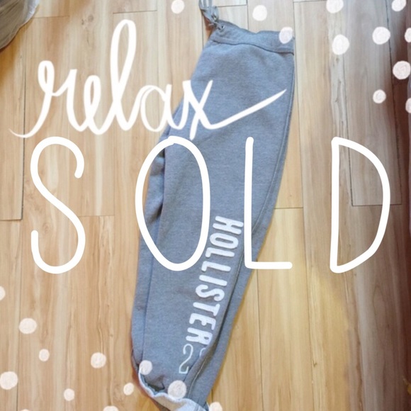 ❌SOLD❌Hollister Grey Sweatpants