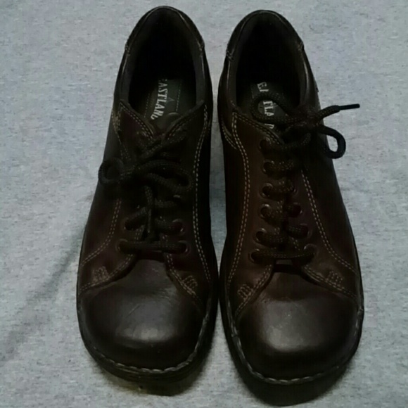 Brown oxfords