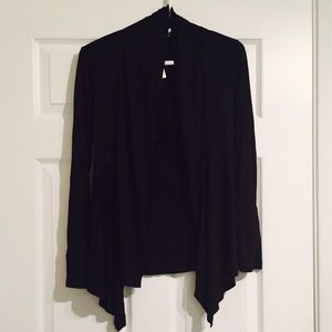 Black cardigan