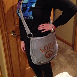 Love and Peace crossbody bag