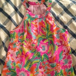 Lilly Pulitzer halter top in lulu print
