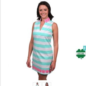 Sail to sable dress with pink flowers