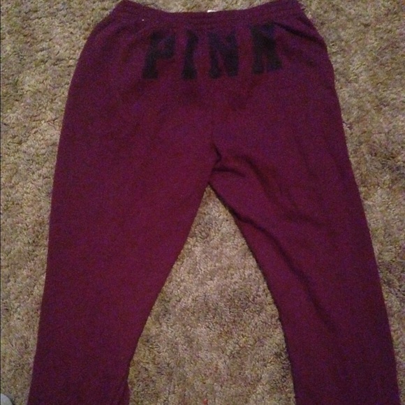 Pink sweats