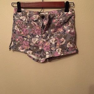 High- waisted shorts