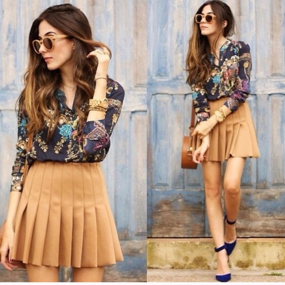 Forever 21 pleated skirt